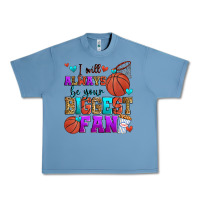 Pebble Blue i will always be your biggest fan basketball Urban Heavy Tee - Zillion Design Studio