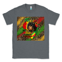 Charcoal Heather free ish since 1865 Classic Tee - HRA Design Shop