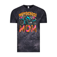 Cloud Black motocross mom Vintage Tee - texasbilliewilder
