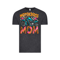 Vintage Black motocross mom Vintage Tee - texasbilliewilder