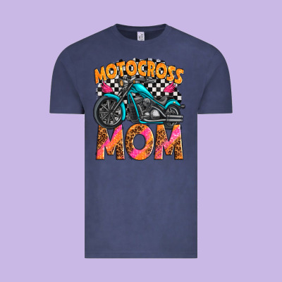 Motocross Mom Vintage Tee Designed By Texasbilliewilder