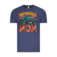 Vintage Denim motocross mom Vintage Tee - texasbilliewilder