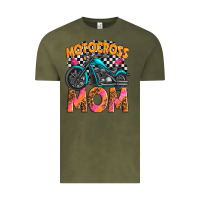 Vintage Olive motocross mom Vintage Tee - texasbilliewilder