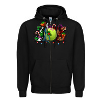 Black joy and tennis christmas Zipper Hoodie - AdoDesignShop