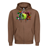 Chestnut joy and tennis christmas Zipper Hoodie - AdoDesignShop