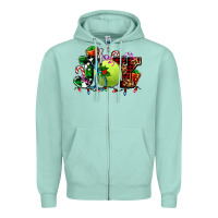 Seafoam joy and tennis christmas Zipper Hoodie - AdoDesignShop