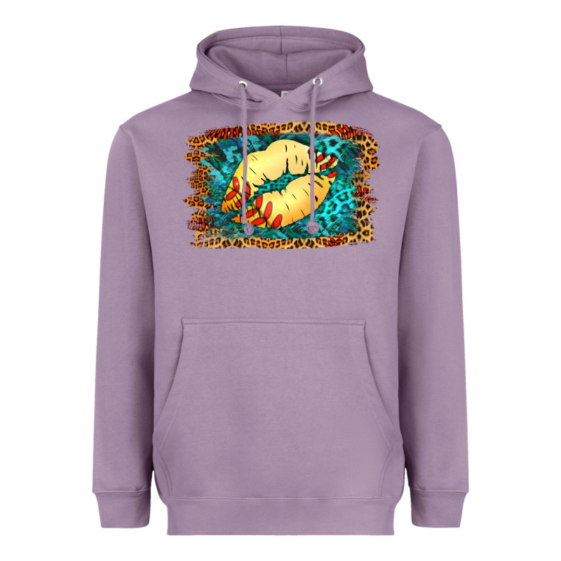 Softball Lips Heavyweight Hoodie by Jasminsmagicworld | Teevron
