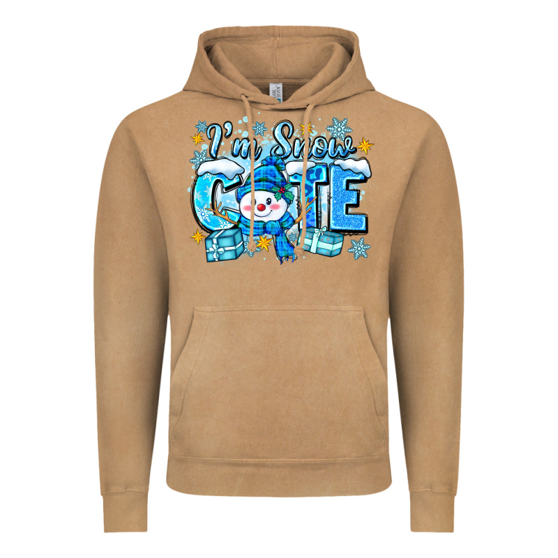 I'm Snow Cute Vintage Hoodie by Zillion Design Studio | Teevron