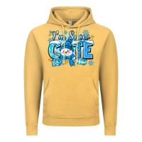 Vintage Mustard i'm snow cute Vintage Hoodie - Zillion Design Studio