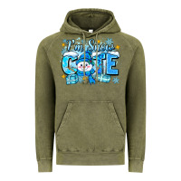 Vintage Olive i'm snow cute Vintage Hoodie - Zillion Design Studio