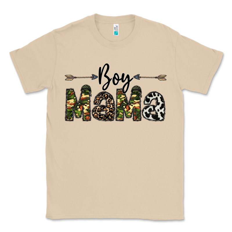 Boy Mama Classic Tee by CowhideDigitalArt | Teevron