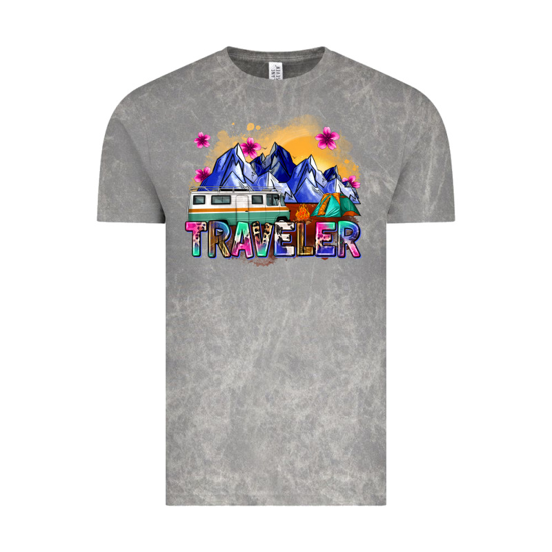 Traveler Vintage Tee by Zillion Design Studio | Teevron