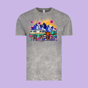 Traveler Vintage Tee Designed By Zillion Design Studio