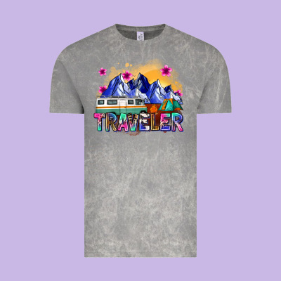 Traveler Vintage Tee Designed By Zillion Design Studio
