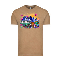 Vintage Coffee traveler Vintage Tee - Zillion Design Studio