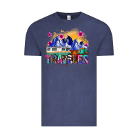 Vintage Denim traveler Vintage Tee - Zillion Design Studio