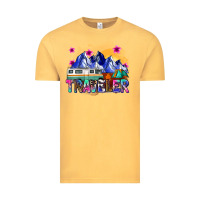 Vintage Mustard traveler Vintage Tee - Zillion Design Studio