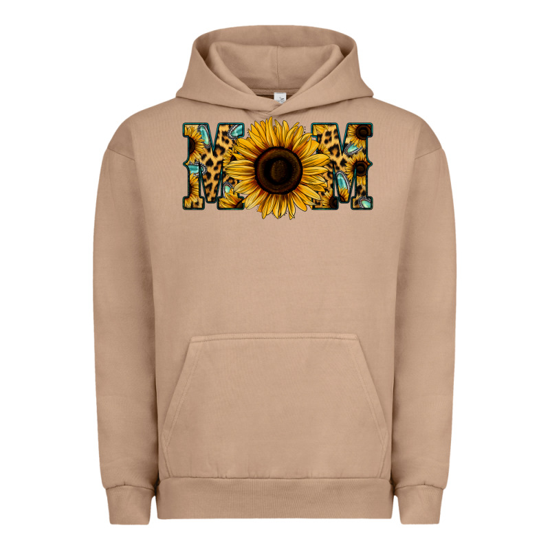 Leopard Sunflower Gemstone Mom Urban Hoodie by Bettercallsaul | Teevron