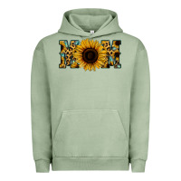 Pigment Oil Green Leopard Sunflower Gemstone Mom Urban Hoodie - Bettercallsaul