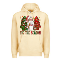 Pina Colada tis' the season baseball christmas cakes bbs Premium Hoodie - BundleAndBundleShop