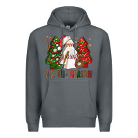 Rock tis' the season baseball christmas cakes bbs Premium Hoodie - BundleAndBundleShop