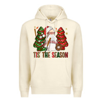 Sandshell tis' the season baseball christmas cakes bbs Premium Hoodie - BundleAndBundleShop