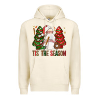 Tofu tis' the season baseball christmas cakes bbs Premium Hoodie - BundleAndBundleShop