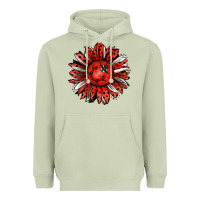 Matcha Ladybug Sunflower Heavyweight Hoodie - Jasminsmagicworld