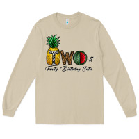 Mushroom two fruity birthday cutie Long Sleeve Tee - CowhideDigitalArt