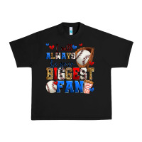 Black i will always be your biggest fan baseball Urban Heavy Tee - Zillion Design Studio