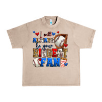 French Oak i will always be your biggest fan baseball Urban Heavy Tee - Zillion Design Studio