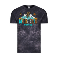 Cloud Black mountain mama Vintage Tee - texasbilliewilder