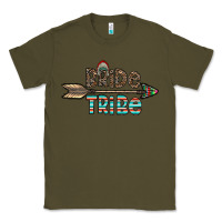 Army Green bride tribe Classic Tee - CowhideDigitalArt