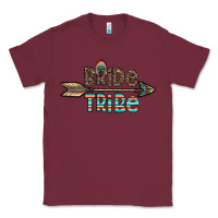 Burgundy bride tribe Classic Tee - CowhideDigitalArt