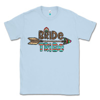Dusty Blue bride tribe Classic Tee - CowhideDigitalArt