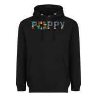 Black poppy cowhide sunflower Heavyweight Hoodie - Jasminsmagicworld