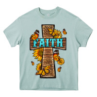 Arona Western Faith Cross Butterfly Heavy Core Tee - LillyAllenDesigns