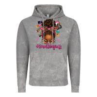 Cloud Rock small business afro messy bun Vintage Hoodie - texasbilliewilder