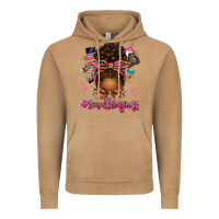 Vintage Camel small business afro messy bun Vintage Hoodie - texasbilliewilder
