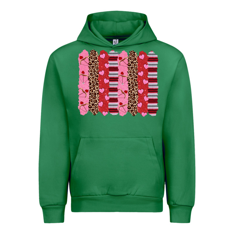 Valentine's Day Brushstrokes Urban Hoodie by RanaPortraitStore | Teevron
