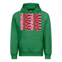 Emerald valentine's day brushstrokes Urban Hoodie - RanaPortraitStore