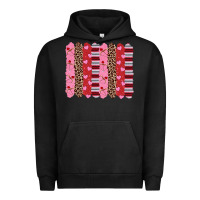 Pigment Black valentine's day brushstrokes Urban Hoodie - RanaPortraitStore
