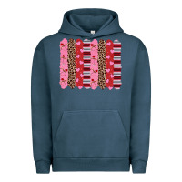 Pigment Midnight Navy valentine's day brushstrokes Urban Hoodie - RanaPortraitStore