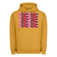Pigment Peanut Butter valentine's day brushstrokes Urban Hoodie - RanaPortraitStore