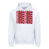 White valentine's day brushstrokes Urban Hoodie - RanaPortraitStore