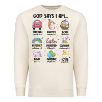 Sandshell christian easter Premium Sweatshirt - MaliasSmallBusiness