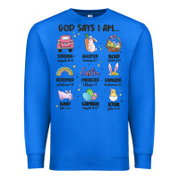 True Royal christian easter Premium Sweatshirt - MaliasSmallBusiness