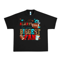 Black i will always be your biggest fan american footbal Urban Heavy Tee - Zillion Design Studio