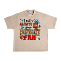 French Oak i will always be your biggest fan american footbal Urban Heavy Tee - Zillion Design Studio