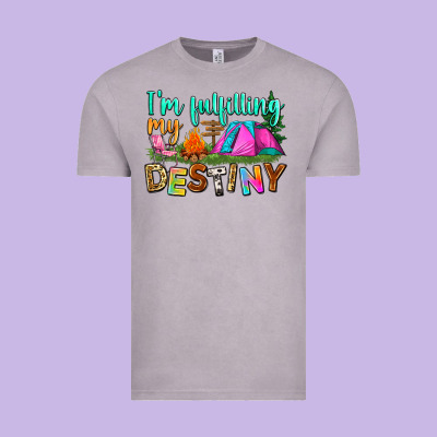I'm Fulfilling My Destiny Vintage Tee Designed By Zillion Design Studio